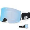FIRN URANUS Ski and Snowboard Double Asian Quick Lens Glasses UV Wide Field of Helmet High Official Japanese Product Goggles, Lens, Fit, Change,