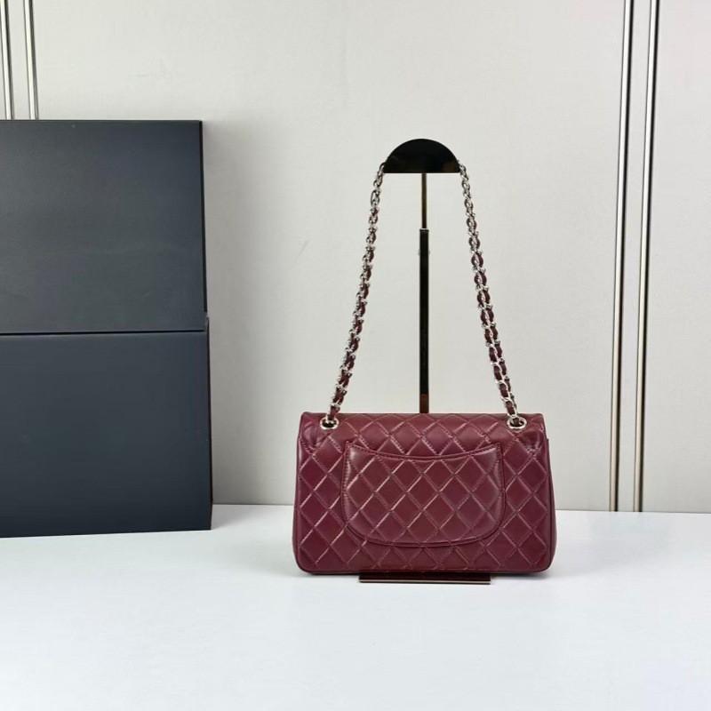 Přeshraniční   Styl CF25 Kosočtvercová řetízková kabelka Dámská móda Klasická ovčí kůže Jednoramenná přes rameno pod paží