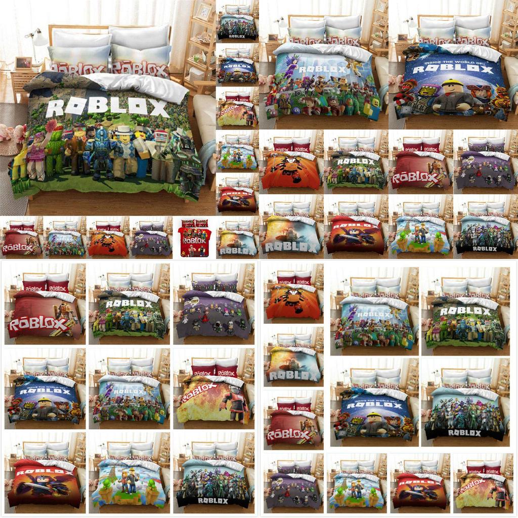3d Cartoon Anime Down Comforter Set High Definition Digital Print 3 Piece Bedding Set Student Bedding Cover Pillowcases