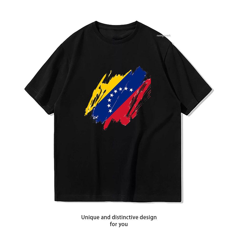 Venezuela Repblica Bolivariana de Venezuela Classic TShirt Unisex Unisex Summer Casual cotton printed t shirts Shortsleev