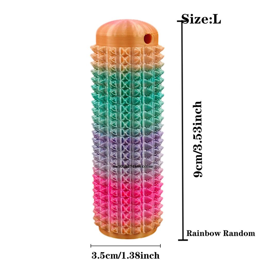 3D Printed Little Ouchies Spiky Sensory Toys Stress Relief Spiky Grippie Stim Keychain Stimming Toys Mini Grippie Fidget Toys