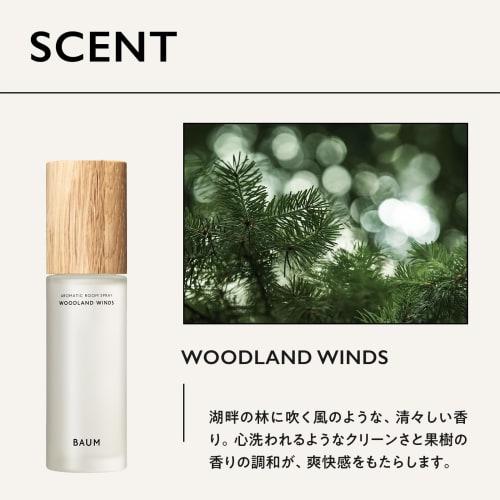 BAUM Aromatic Hand Wash n Body 300mL + BAUM Aromatic Room Spray 1 WOODLAND WINDS + BAUM Lotion and Oil Mini Size Gift Present
