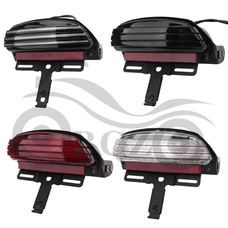 Red Multifunctional Rear Tail Light for Harley Softail/Dyna/Fat Boy Models (2006-2011)