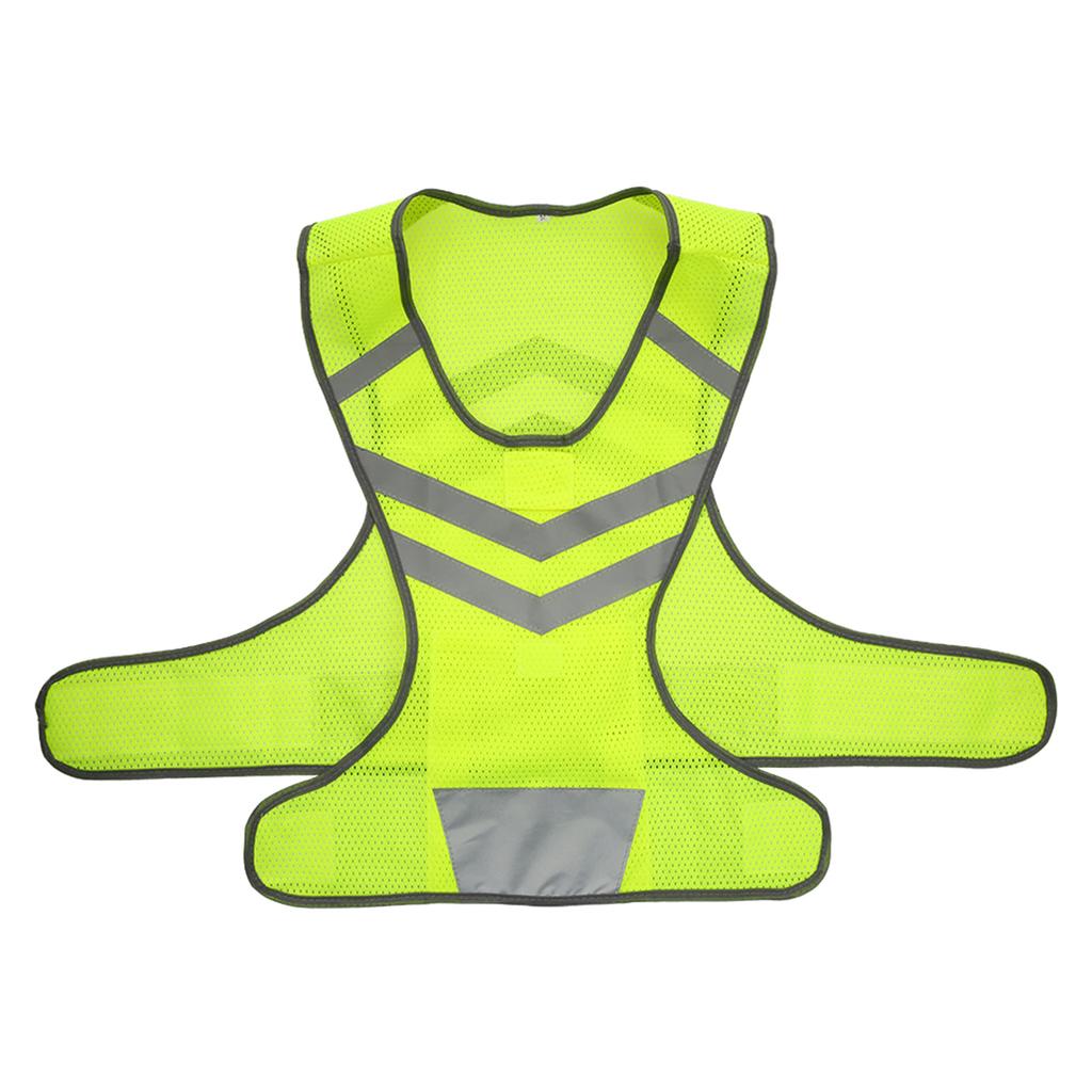 Outdoor Sports Running Reflective Vest Adjustable Lightweight Mesh Safety Gear for Women Men Jogging Cycle Walking