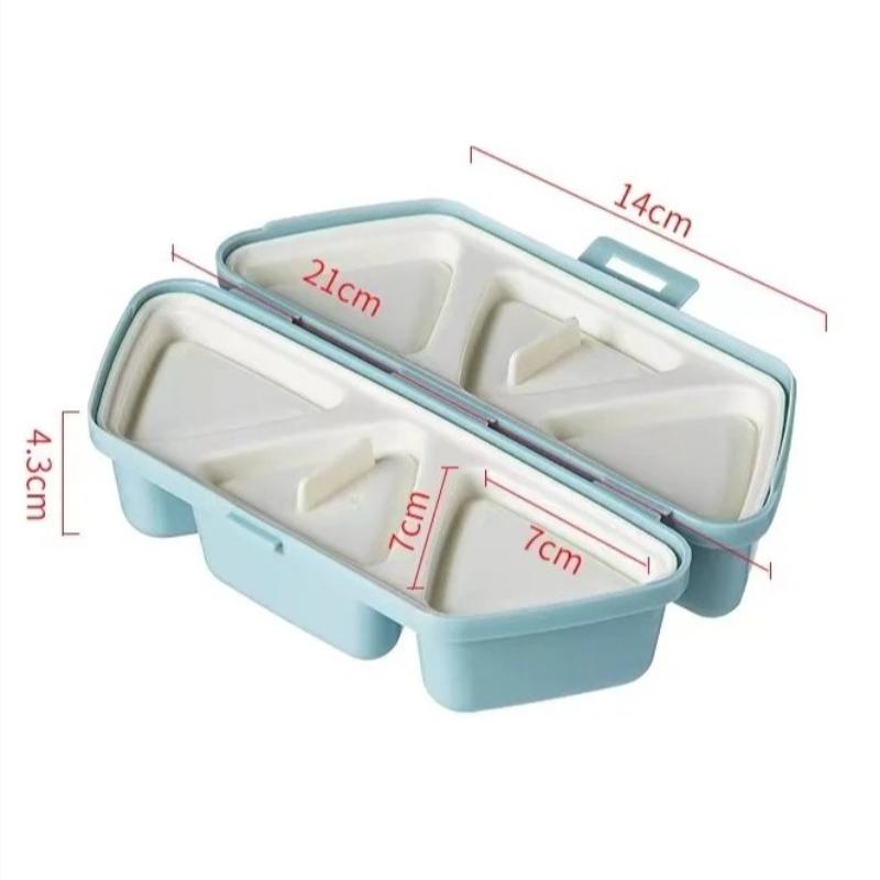 Japanese Triangle Six In One Mold Rice and Vegetable Roll Portable Outdoor Sushi Picnic Lunch Box DIY Tool