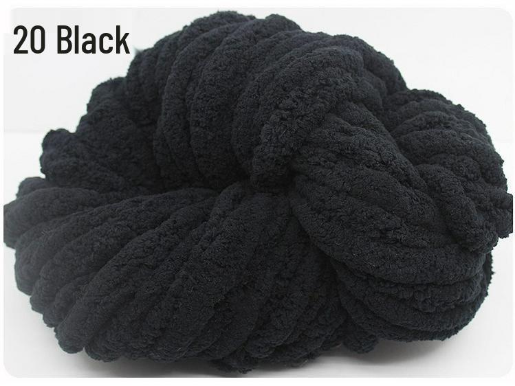 Winter DIY Super Dicke Isländische Wolle Handgewebter Schal & Mütze Garn