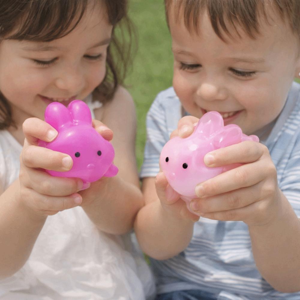 Color Changing Rabbit Pinch Le Rebound Squeeze Color-changing toy Sensory Toy  Uncompressed toy