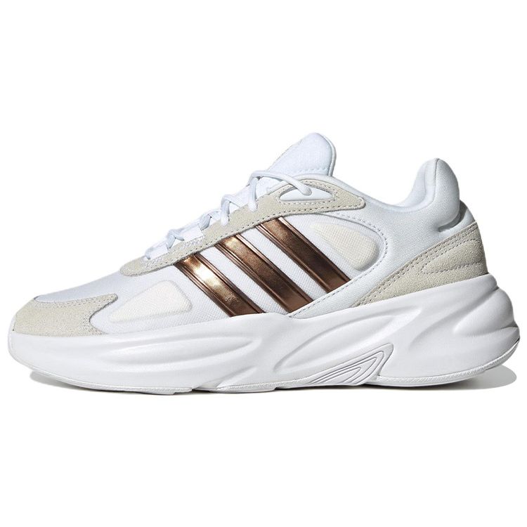 Adidas Neo Ozelle Comfortable Trendy Fabric Leather Shock Absorbing Non-Slip Wear-Resistant Lightweight Low-Top Casual Running Shoes H06121