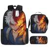 Popular School Bag My Hero Academy Peripheral Three-piece Elementary School Backpack