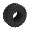 RC Car Wheel Rim and Tire Sturdy Lightweight RC Plastic Wheel Rims with Tires Set for Axial SCX24 1/24 1/18 RC Crawler