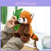 Plush Cuter Raccoon Doll Pendant With Super Soft Material For Kids Bedroom Decor