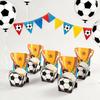 10Pcs/Pack Portable Football Candy Box Cartoon Football Trophy Box Party Supplies