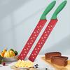 Coltello per Anguria con Custodia, Taglierino Dentato in Acciaio Inossidabile per Tagliare Anguria Pane Torta Formaggio, Strumento Multiuso per Cucina e Pasticceria