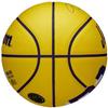 Wilson NBA Player Icon LeBron James Mini Ball, Unisex Yellow Basketball