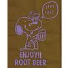ROOTOTE 8607 SNOOPY Easy Cooler, Baby Size, IP Thermo K, Peanuts-9B (04 BEER Khaki)