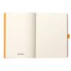 Rhodia Rhodiarama Goal 240 Dotted with Pen Italian Leatherette Ivory PEFC RHODIA Rhodiarama cf117807 Book, A5, Pages, Grid, Holder, Cover, Paper,