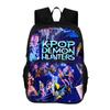 Kpop Witch Hunting Team Trendy Children's Shoulders HD Printed Large Capacity Lightweight Back Protection Student Backpack CLE