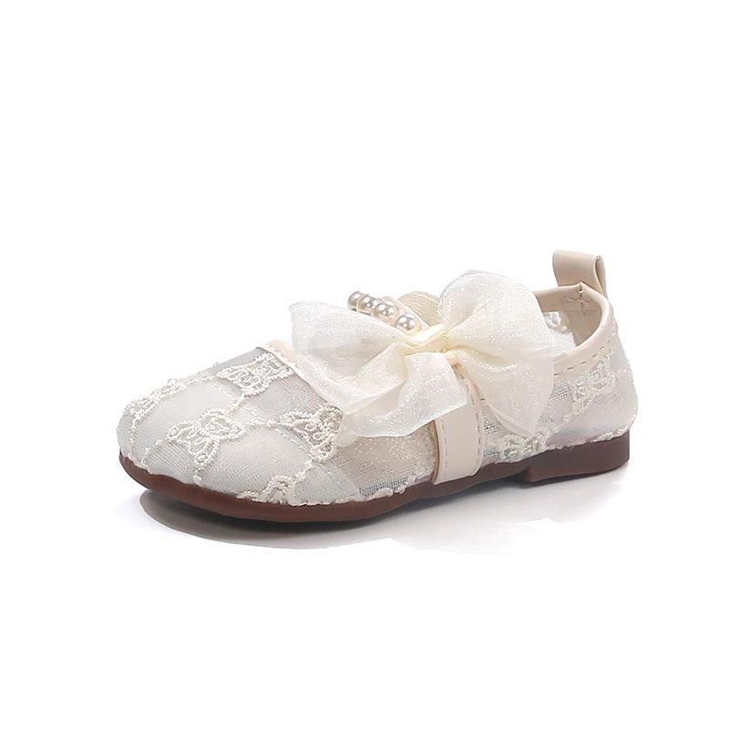 Girls' princess sandals, spring-summer new style children's mesh breathable single shoes, fairy-tale style for little girls, Hanfu shoes for summer