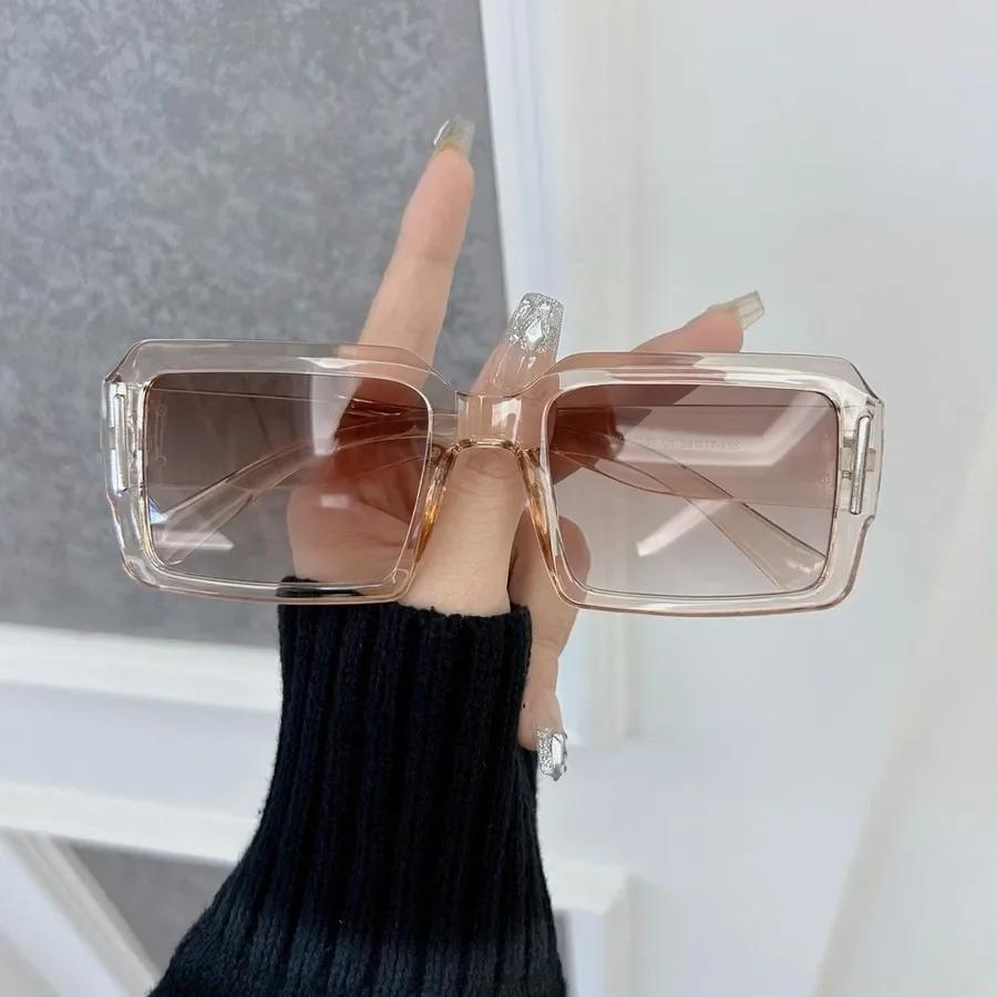 

Minimalist Square Designer Sunglasses Women Men Big Frame Colorful Sun Glasses Female Male Brand Fashion Other