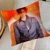 Kpop Group TxT Soobin   Office Cushion Pillowcase Car Cushion Cover45X45CM Lumbar Pillowcase Sofa Pillowcover