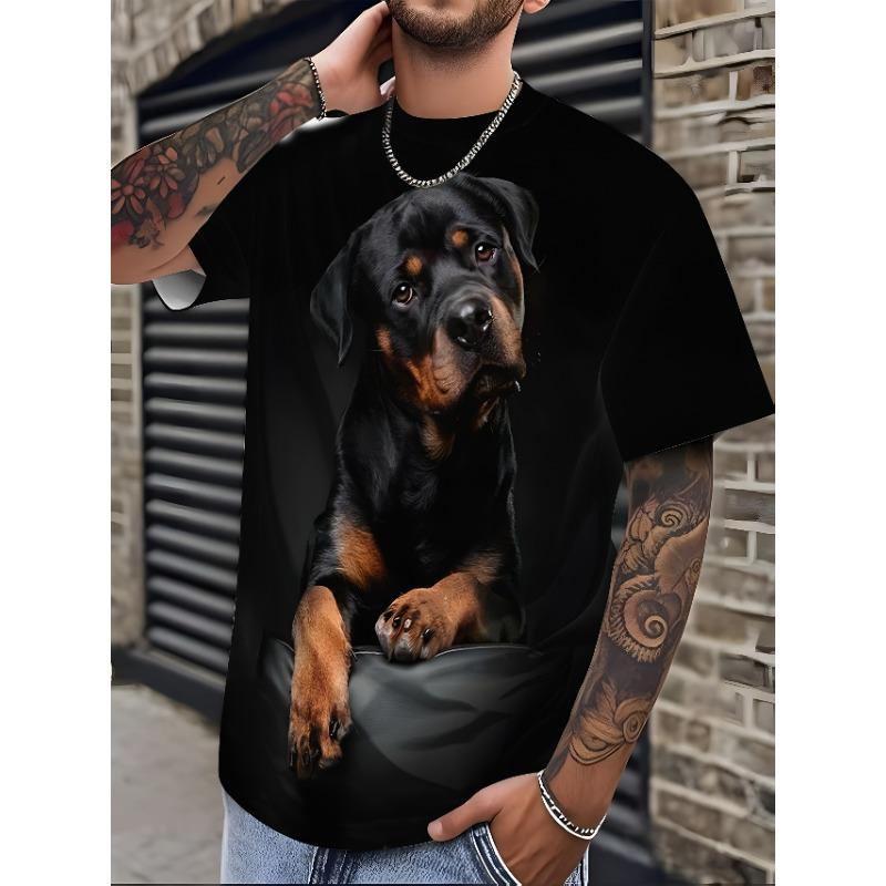 Men s Digital Print Short Sleeve T-Shirt S