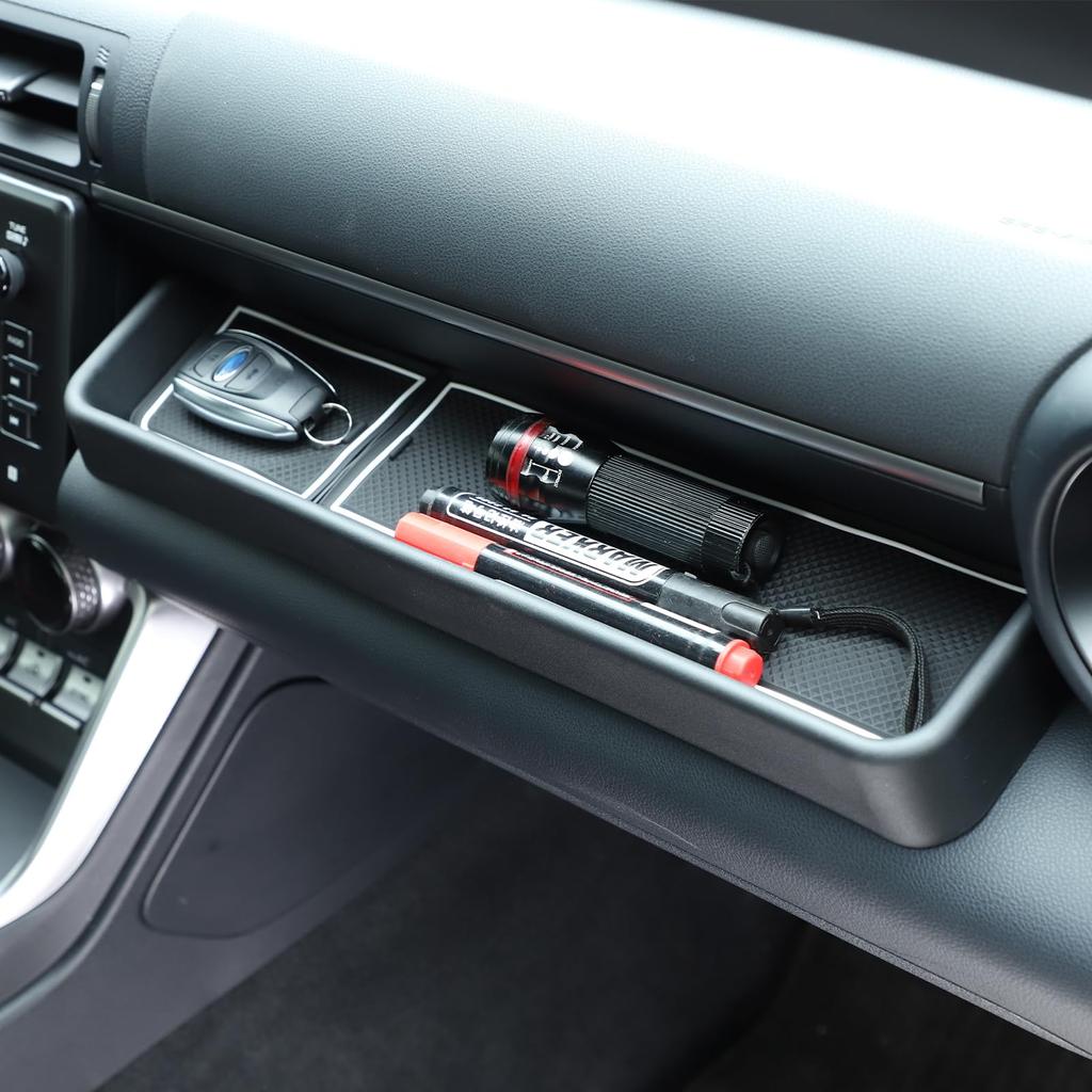 DIYUCAR Car Storage Front Storage Car Dashboard Storage Accessory Storage Case with Rubber Compatible with Toyota GR86 ZN8 and Subaru BRZ ZD8 Suitable