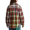 Polo Ralph Lauren Plaid Collar Button Long Sleeve Shirt Women Shirts 211978158-001