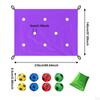 Hole Tarp Exercise Activities Coordination Interactive Outdoor with Ball Team Building Game for Park