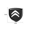 1 Pezzo Scudo Metallico per Portiera Auto Emblema Badge Carrozzeria Auto Adesivo 3D Styling Per Citroen C2 C3 C4 C5 X7 C8 C4L DS3 DS4 DS5LS DS6