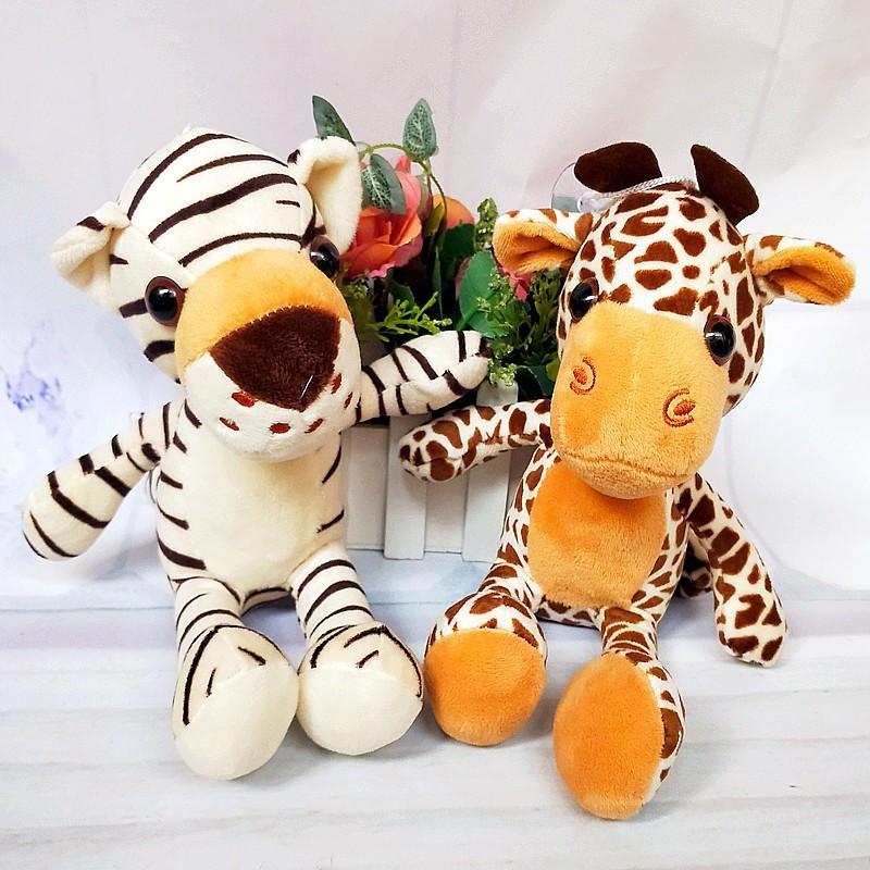 Tiger Cute Cartoon Leopard Deer Lion Plush Toy Companions Girl Kid Birthday Gift