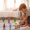 Holz Walnuss Marionetten Roboter Actionfiguren Flexible Gelenke Roboter Geschenk für Kinder