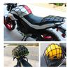 Motorcycle Touring Net, 11.8 x 11.8 inches (30 x 30 cm), 6 Hooks, Reginet, Black