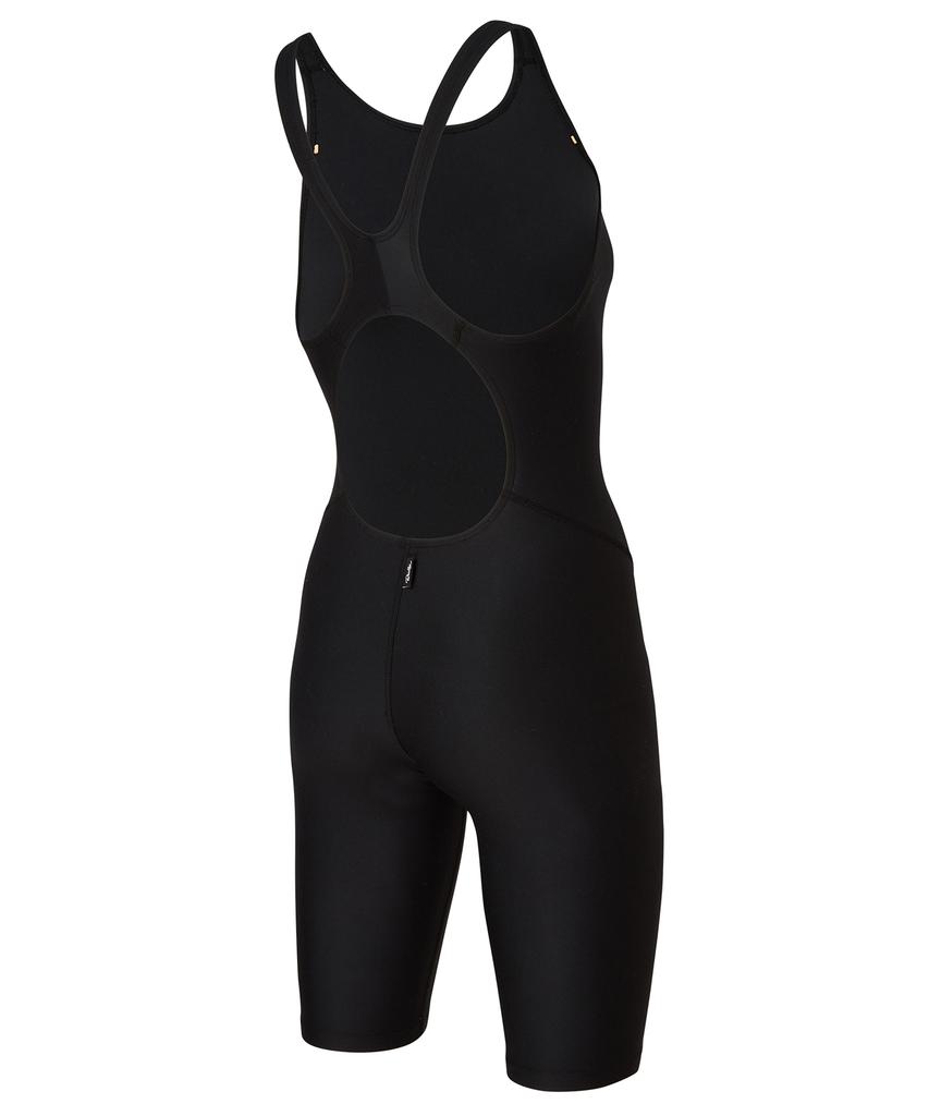 Laelliseupocheu [Oslh610 Blk] Black Solid Sturdy X-Back Half-Body Black