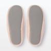 MUJI Warm Fiber Insole Size L Feet 83452780 Slippers, Pink, (for 25-26.5cm), (Room Shoes)