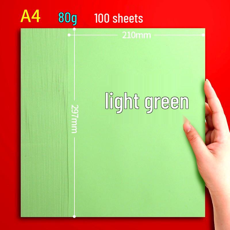 A4 Colored Printing and Origami Paper - 10 Colors
