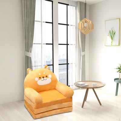 Infant Foldable Sofa Chair Cover Floors Furniture Protector Couch Soft 2 In 1 Open Seat