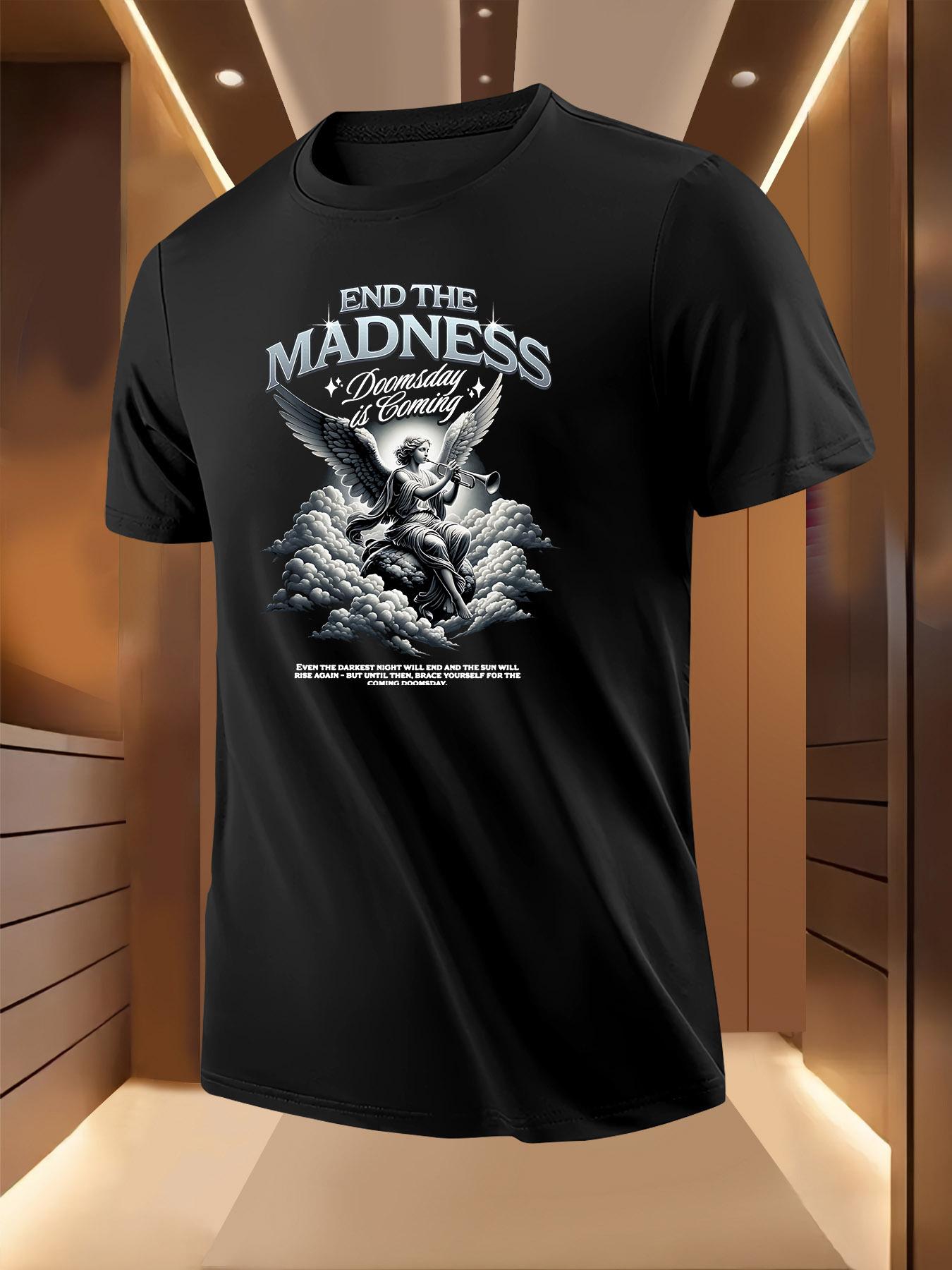 Graphic Tshirt - End the Madness Eagle Design XXXL