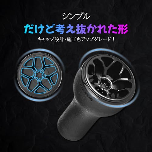 Gomexus Reel Handle Knob 30mm/24mm & Extra Long 50mm Aluminum, Compatible with Daiwa S and Shimano A-type Reels, Antares, SLXDC, TATULA, Zillion, Repl