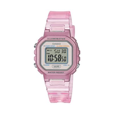 Digital Watch Chipkashi Cheap Casio Ladies Girls Kids Clear Pink Overseas Model LA-20WHS-4A [Item]