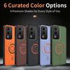 For Oppo A5 Case Oppo K13x Cover Oppo A6i Phone Case Luxury Magnetic Silicone ShockProof Protective Back Cover Coque
