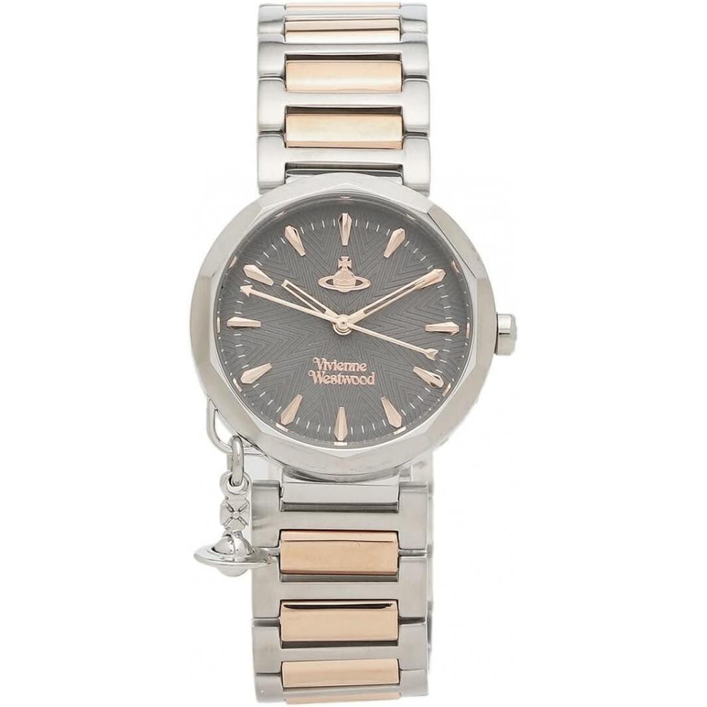 

[Vivienne WeStwood] Watch Women S 31mm Quartz Gray Silver Vivienne weStwood vv246gySr StainleSS Steel A4 Compatible [parallel Imported]