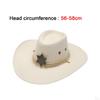 Classic Western Cowboy Hat - Stylish Sun Protection for Outdoor Adventures