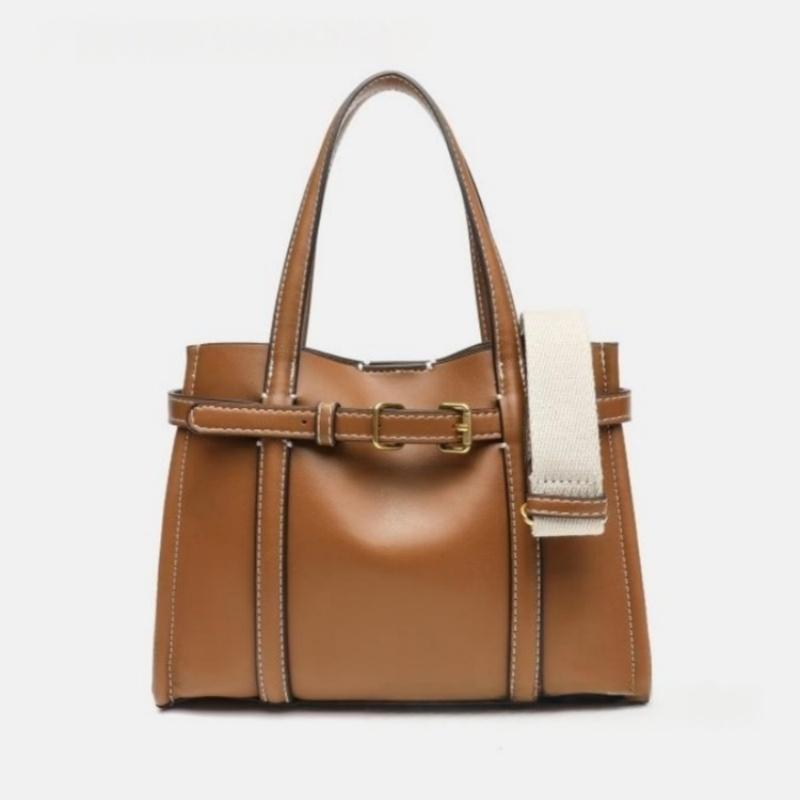 

Urban Minimalist Style Tote Bag for Women Trendy Mini Belt Decoration Shoulder Crossbody Bag Versatile Leisure Square Handbag