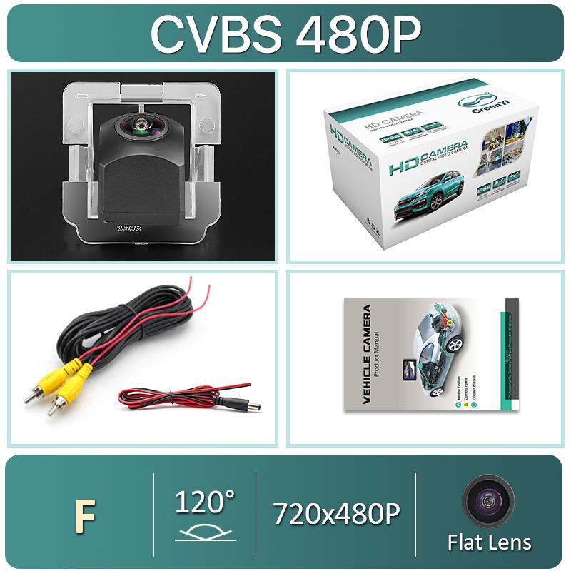 

GreenYi MCCD AHD 1080P 170 Fisheye Автомобильная камера заднего вида для Mitsubishi Outlander/Outlander GT 4WD XL Airtrek