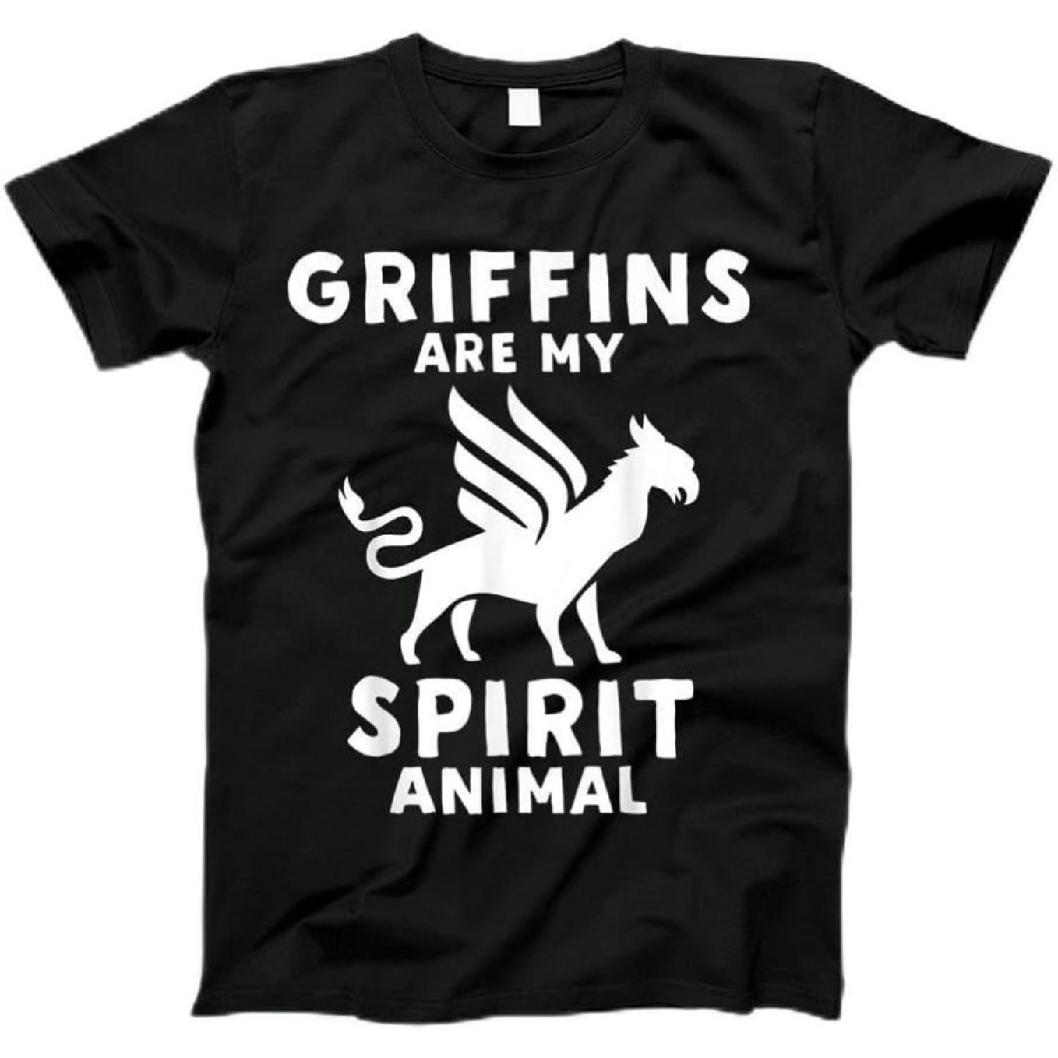 

Griffins are My Spirit Animal - Funny Griffin T-Shirt T-Shirt, Tanktop, Long Sleeve, Sweatshirt, Hoodie for Men, Women, Kids XXXXXL різнокольоровий