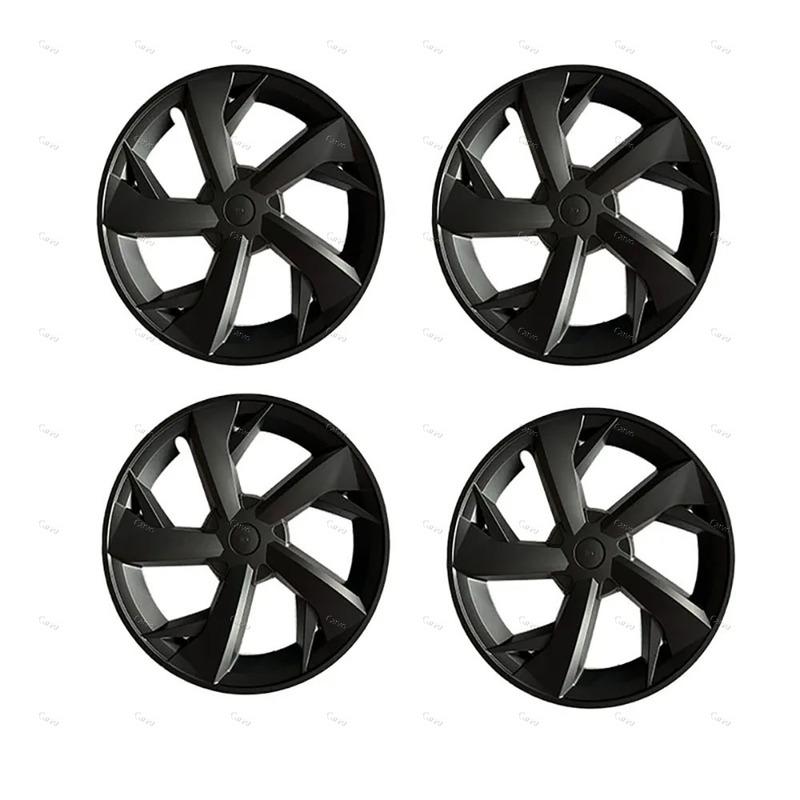 Hubcaps 19 Inch for Tesla Model Y Juniper 2025+ Performance Replacement Wheel Cover Automobile Hub Cap Full Rim Accessories 4PCS