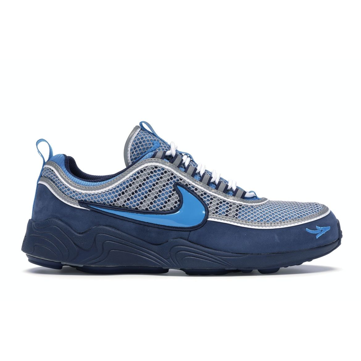 

Nike Кроссовки унисекс Stash x Air Zoom Spiridon Stash Blue Harbour-Blue Heritage-Cyan-Midnight-Navy AH7973-400