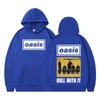 OASIS Live 25 Tour Vintage Hoodies Men Fashion Hip-hop  Oversized Tracksuit Gothic Punk High Quality Pullover Streetwear
