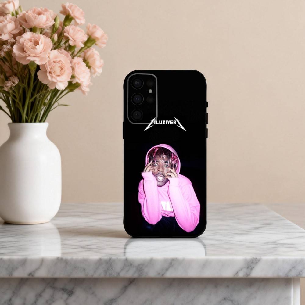 l-Lil U-Uzi-I Talented V-Vert Phone Case For Samsung S25,24,23,22,30,21,10,9,Ultra,Plus,Lite,FE,4,5 G Soft Black Case