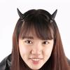 Devil Horn Hair Clip Ox Horn Barrette for Halloween Party Wear Hairpin Cosplay Props Theme for Creative Photo Prop Costu